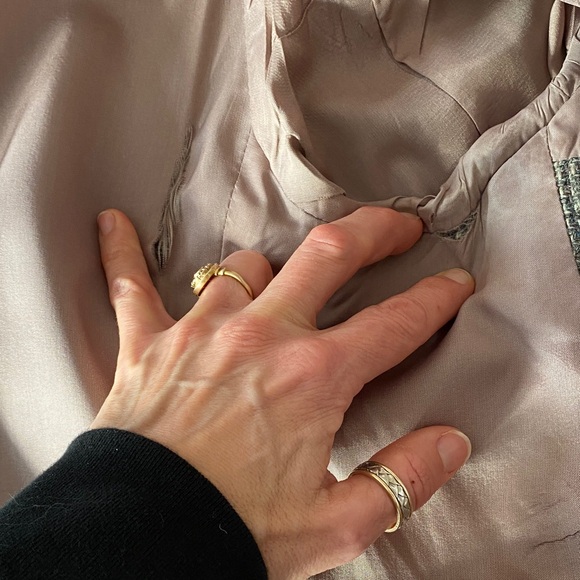 Vintage Harris Tweed Wool Blazer Men’s suit jacket Grandpacore old money - Picture 12 of 16